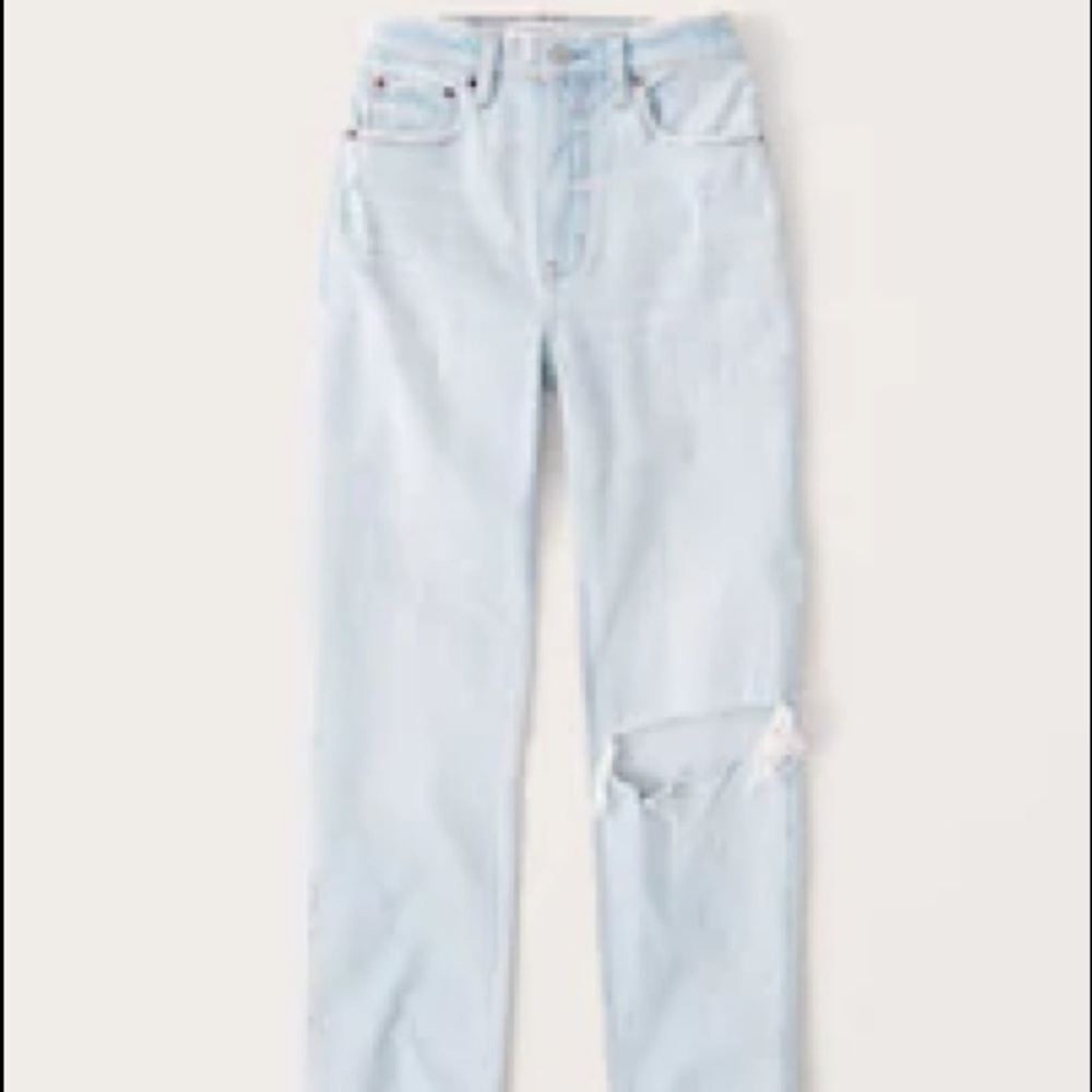 90s High Rise Abercrombie Straight Jean